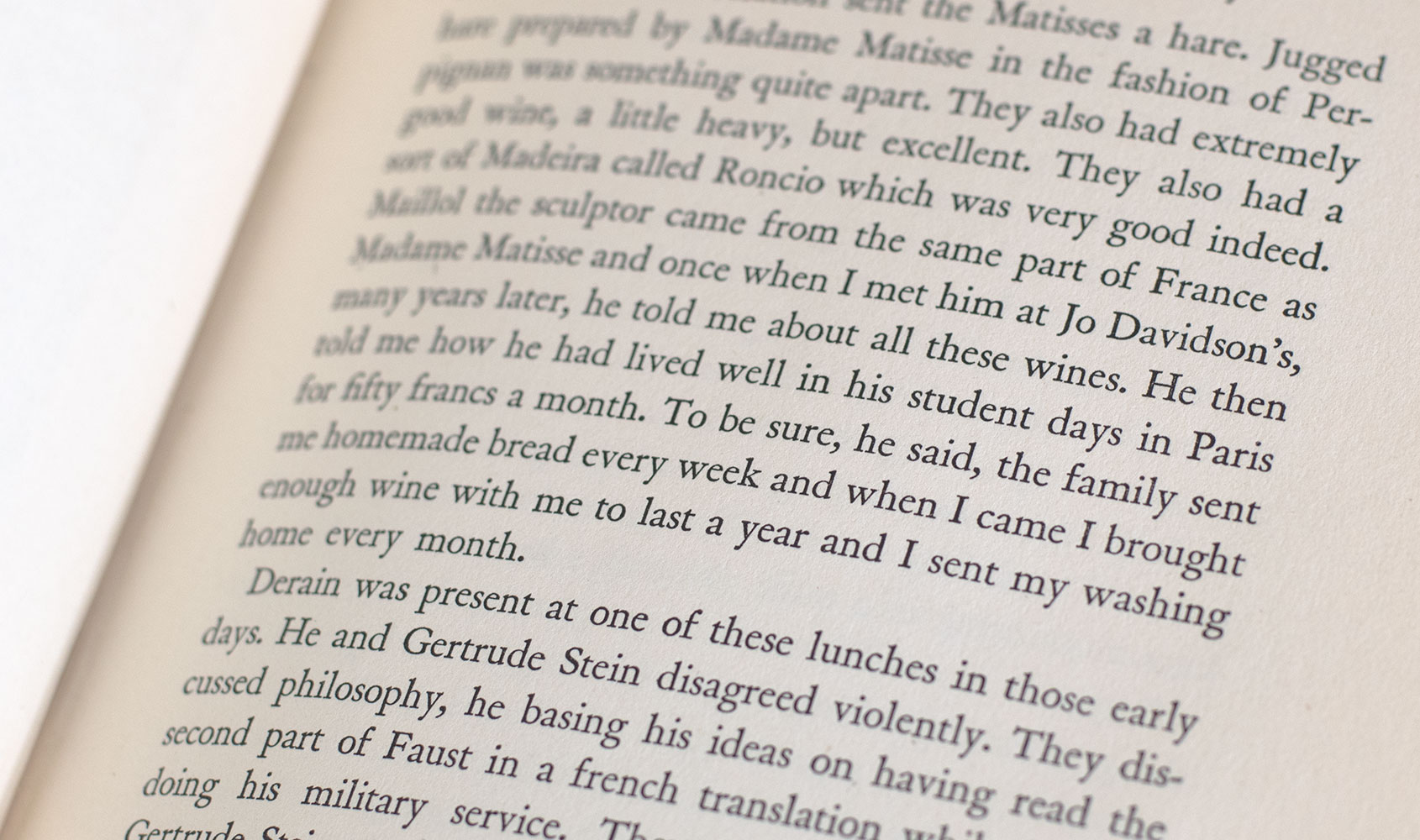 The Autobiography of Alice B. Toklas.