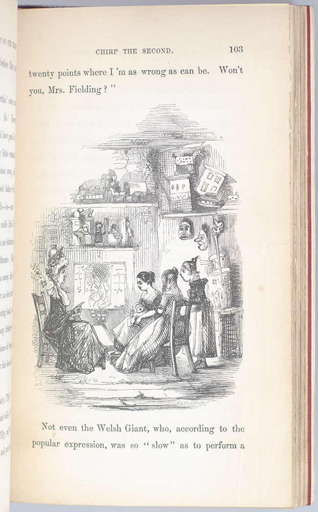The Christmas Books: A Christmas Carol; The Chimes; The Battle of Life; Cricket on the Hearth; The Haunted Man and The Ghost’s Bargain.