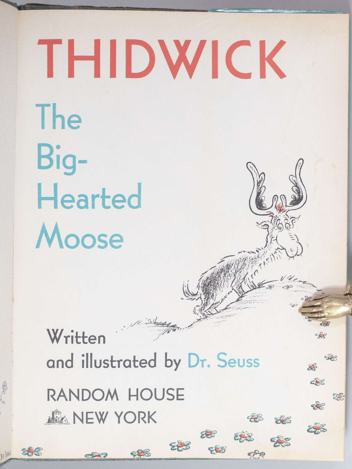 Thidwick The Big-Hearted Moose.