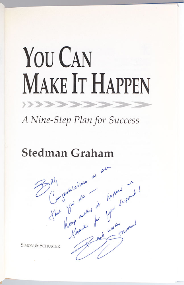 You Can Make It Happen: A Nine-Step Plan for Success.