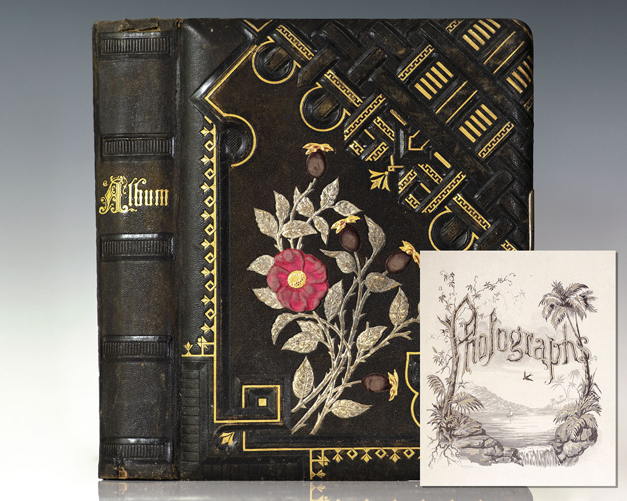 Nineteenth Century Carte de Visite Album. - Raptis Rare Books