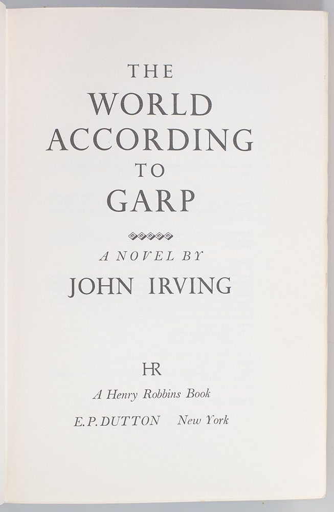 The World According to Garp.