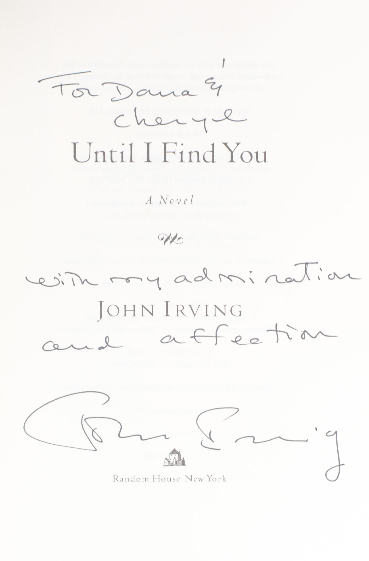 Until I Find You.
