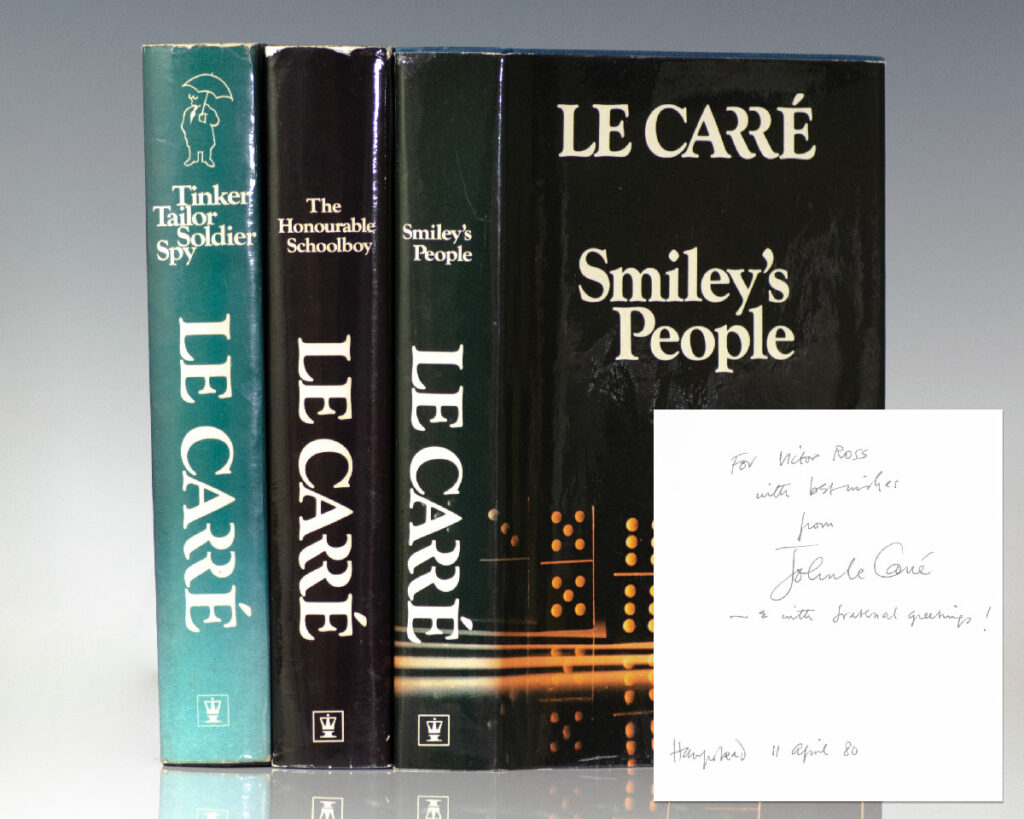 The Karla Trilogy: Tinker Tailor Soldier Spy; The Honourable Schoolboy; Smiley’s People.