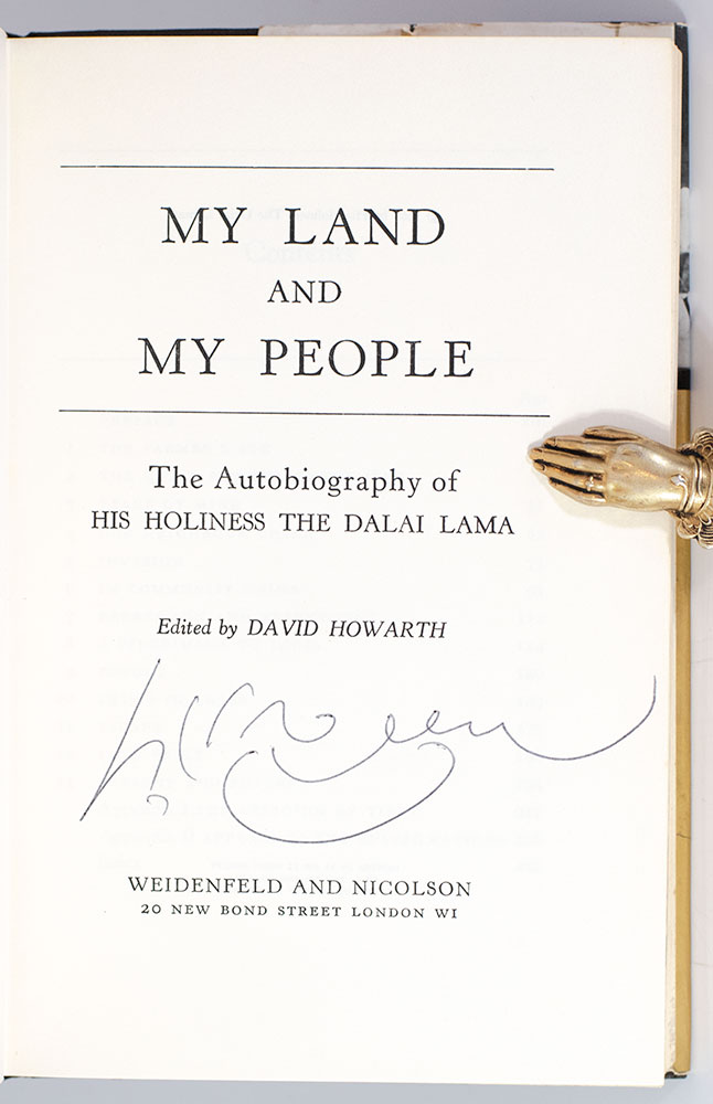 My Land and My People: The Memoirs of His Holiness The Dalai Lama.