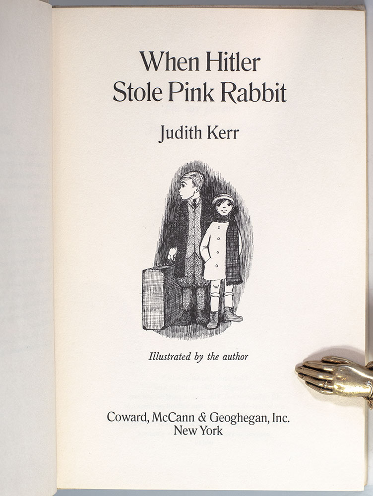 When Hitler Stole Pink Rabbit.