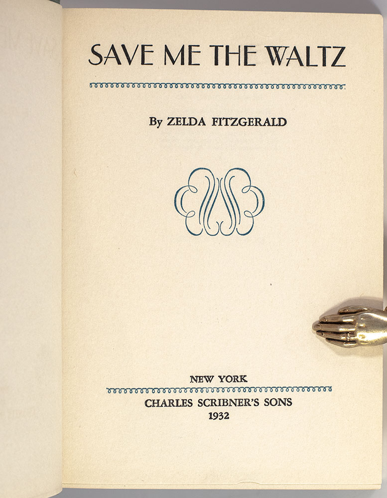 Save Me The Waltz.