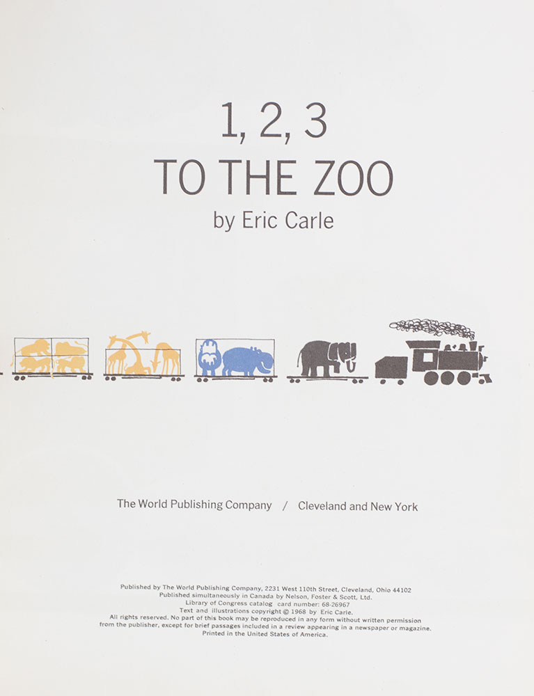 1,2,3 To The Zoo.