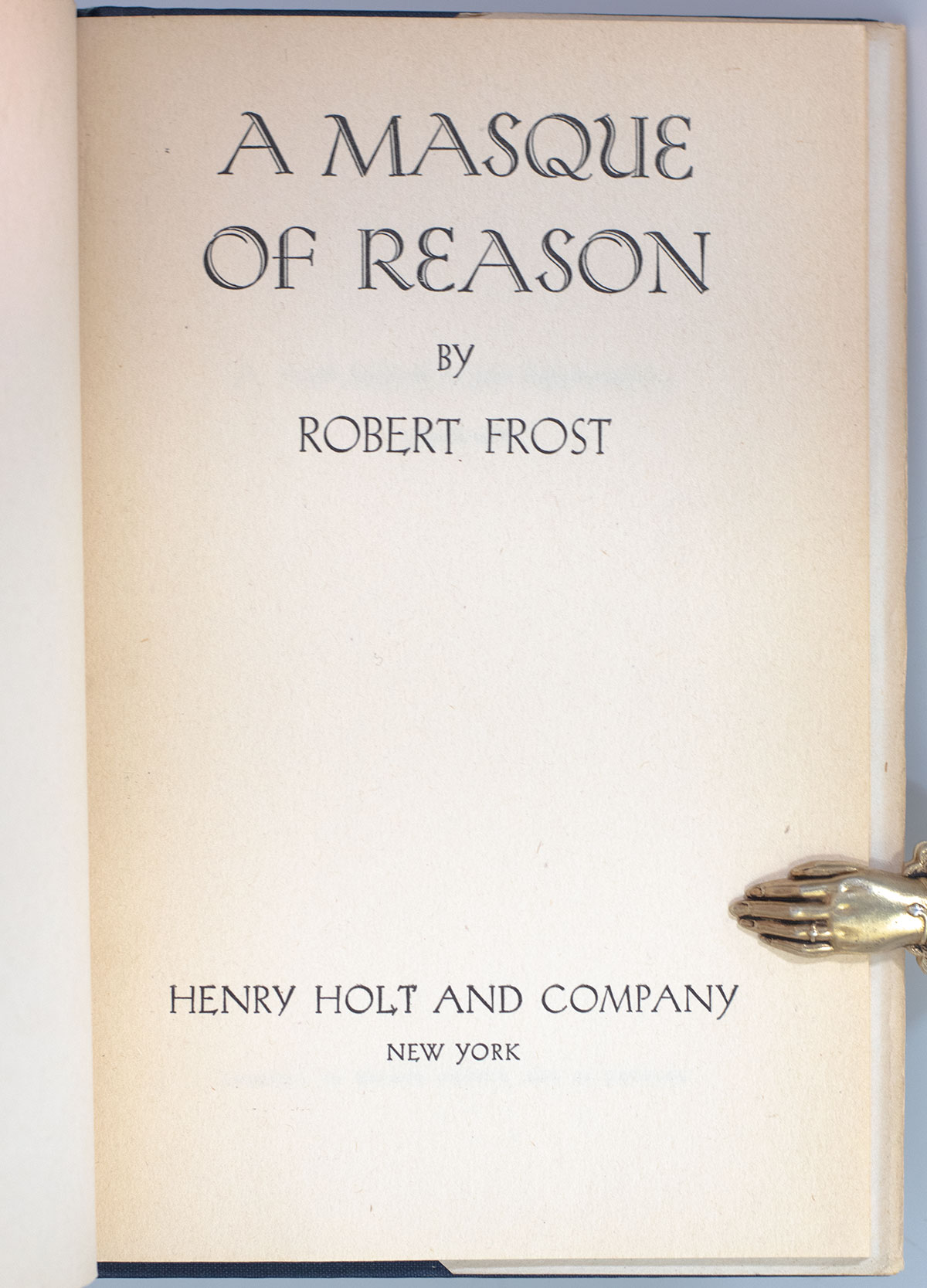 A Masque of Reason.