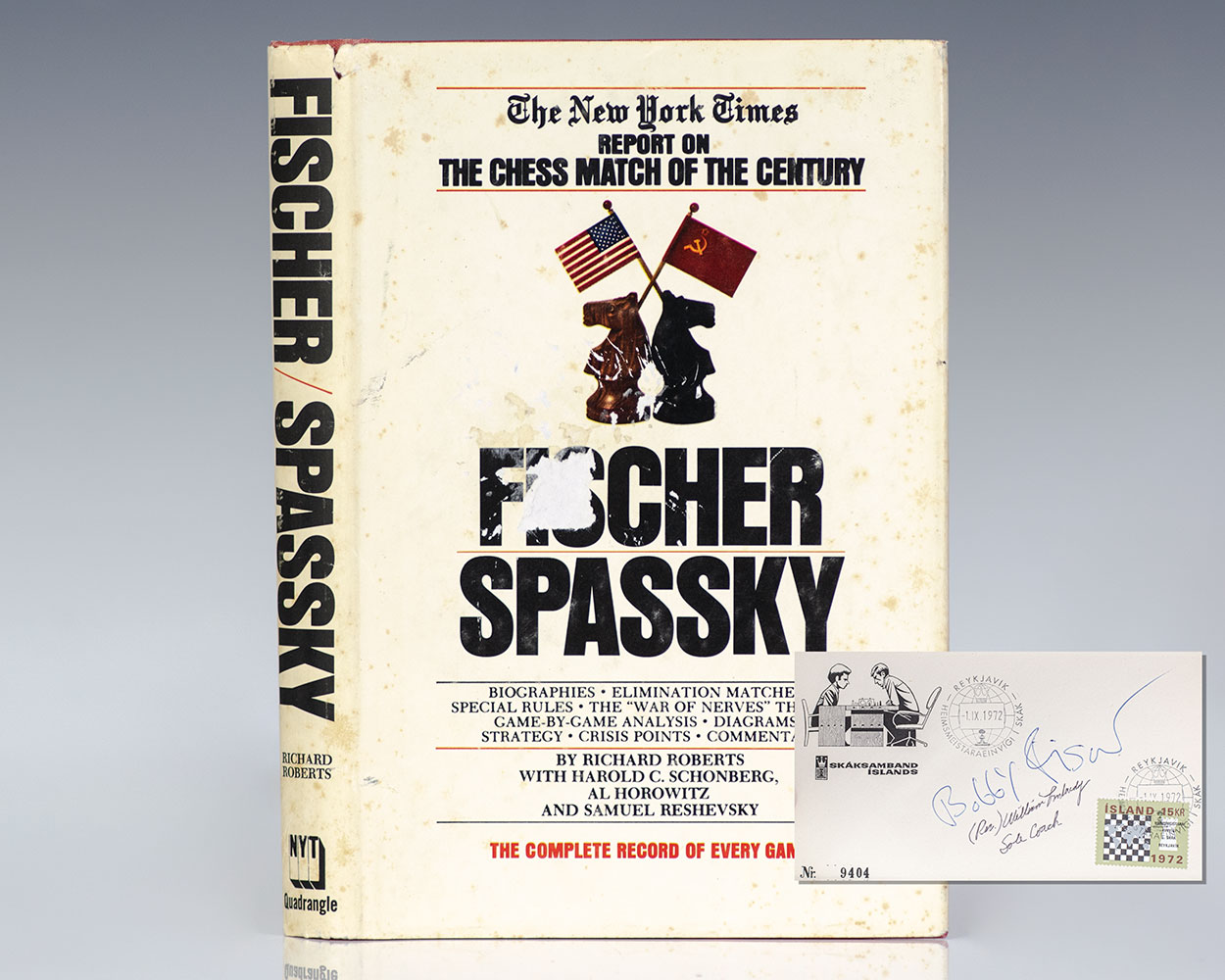 The Match of the Century: Boris Spassky and Bobby Fischer.