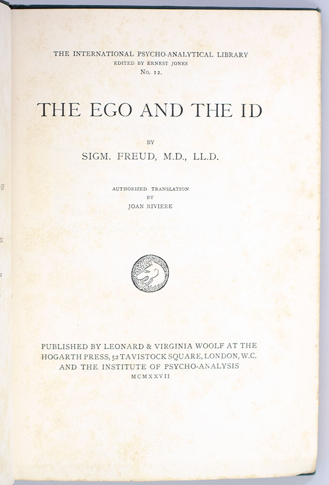 The Ego and the Id.