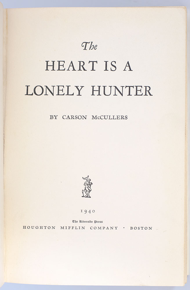 The Heart Is A Lonely Hunter.