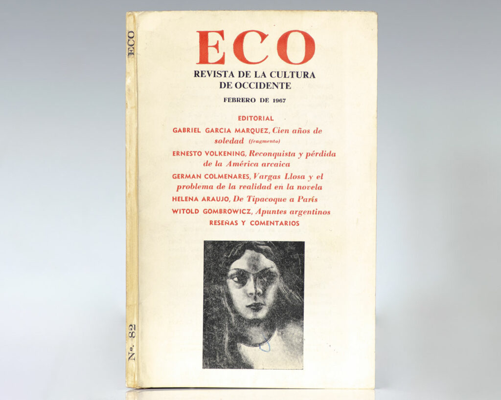 Cien Años de Soledad. [En Revista De La Cultura De Occidente. Febrero De 1967].