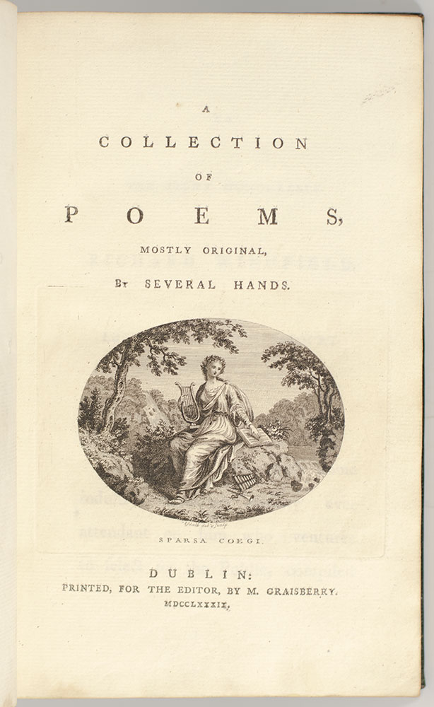 A Collection of Poems, Mostly Original, by Several Hands.