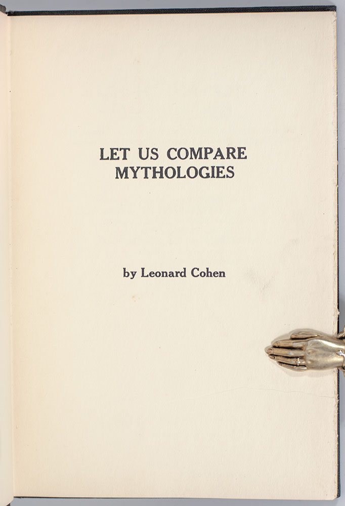 Let Us Compare Mythologies.