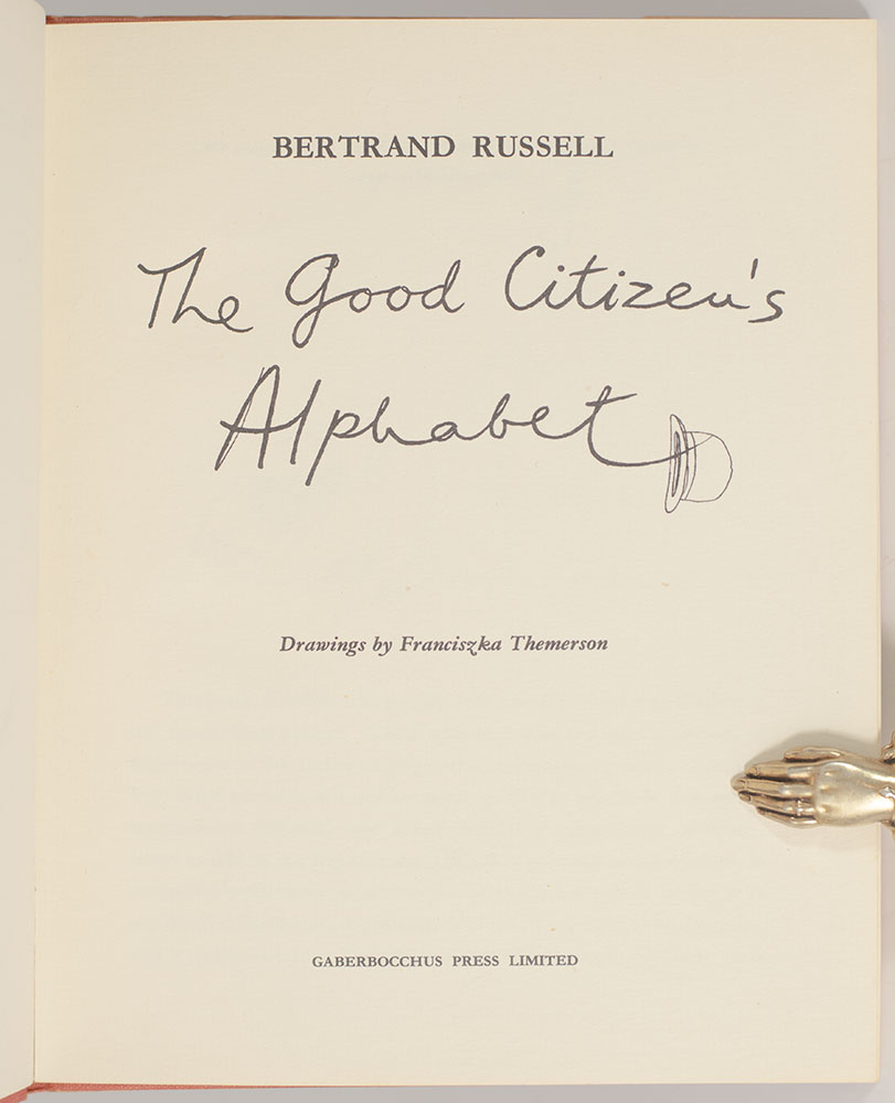 The Good Citizen's Alphabet.