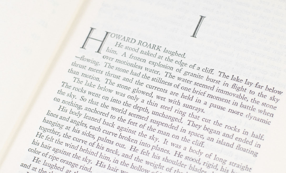 The Fountainhead.