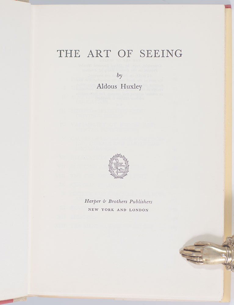 The Art of Seeing.