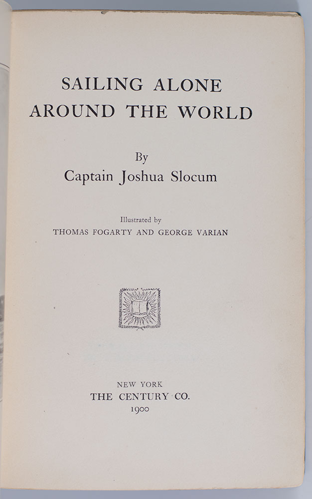 Sailing Alone Around the World.