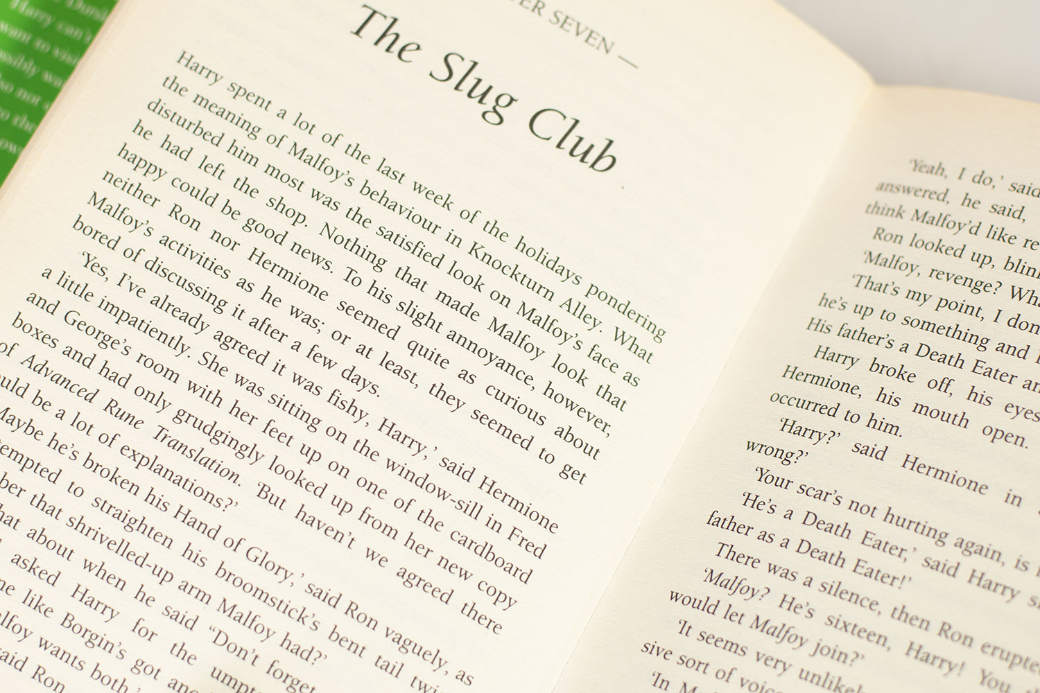Harry Potter and the Half-Blood Prince.