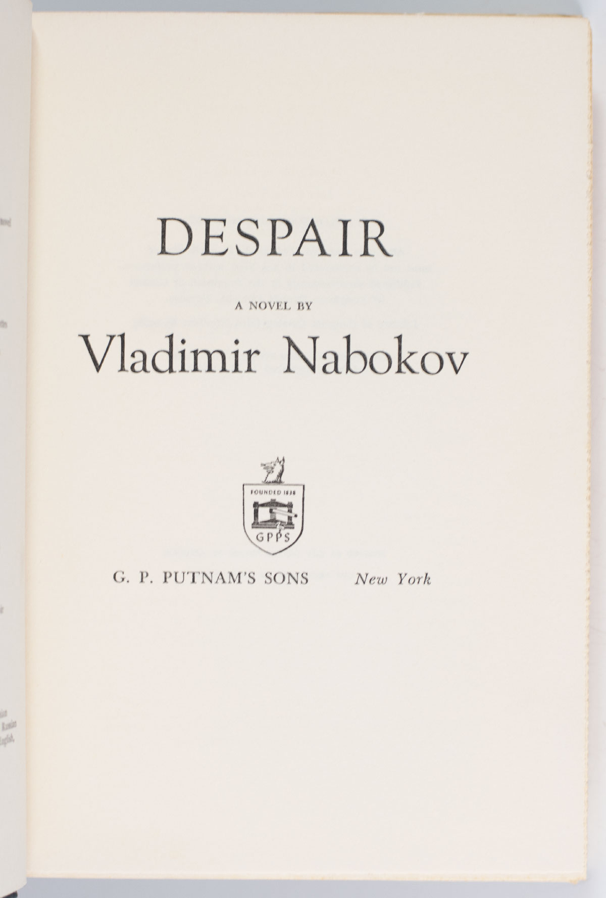 Despair.