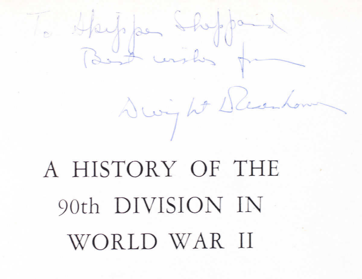 A History of the 90th Division in World War II: 6 June 1944 to 9 May 1945.