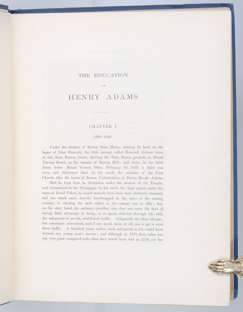 The Education of Henry Adams.