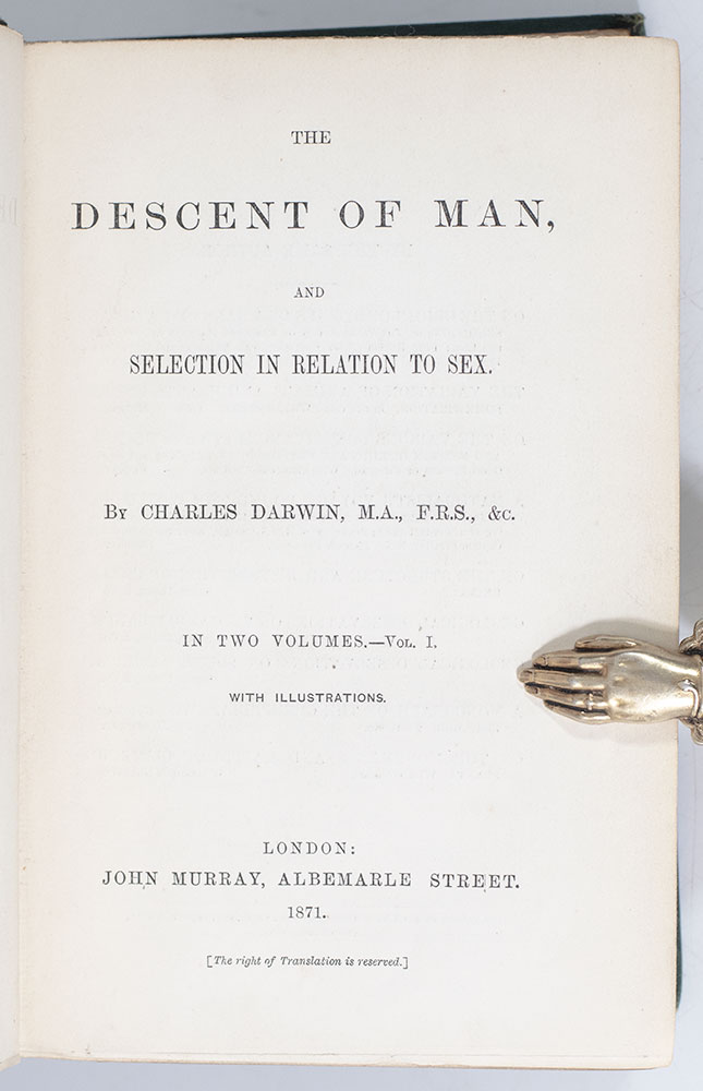 The Descent of Man.