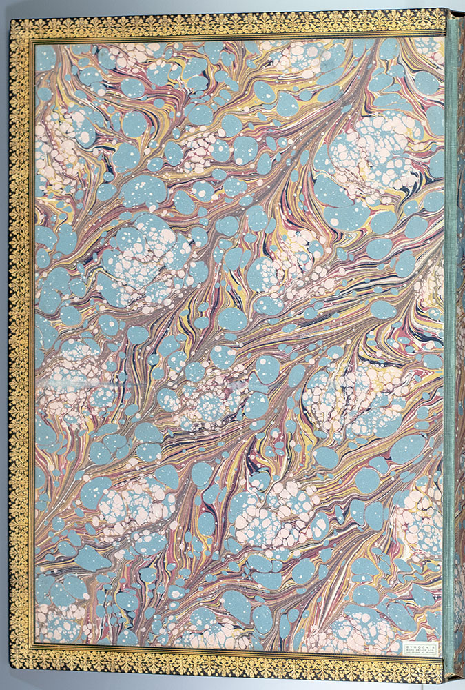 19th Century Victorian Era Blank Guest Book.