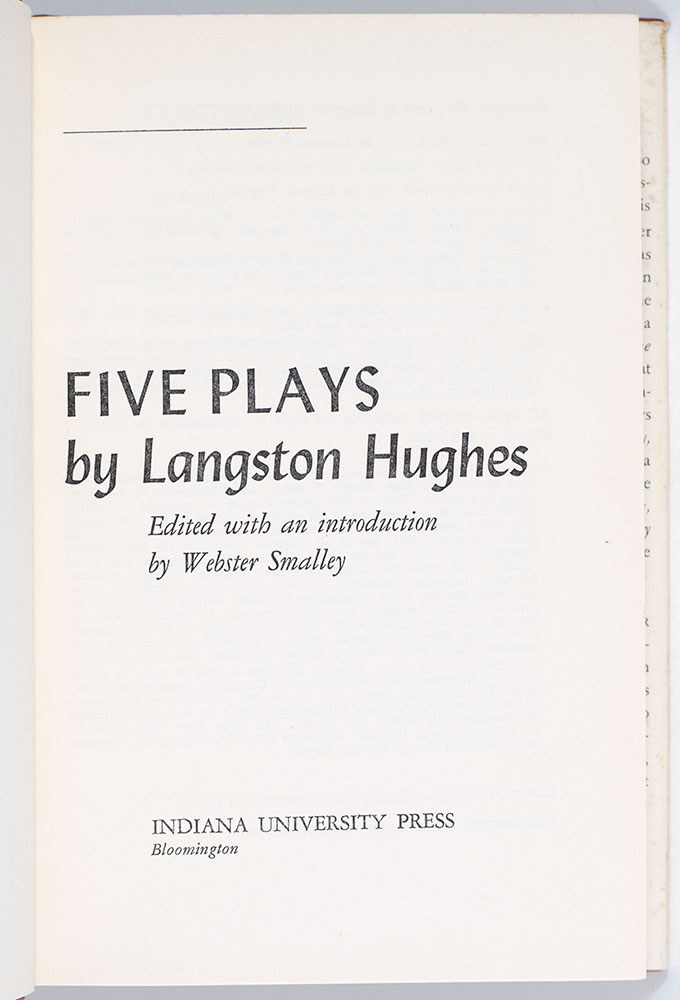Five Plays.