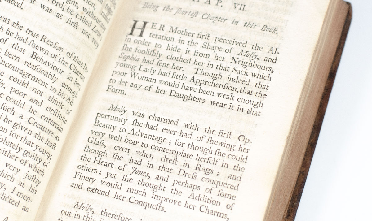 The History of Tom Jones, a Foundling, in Six Volumes.