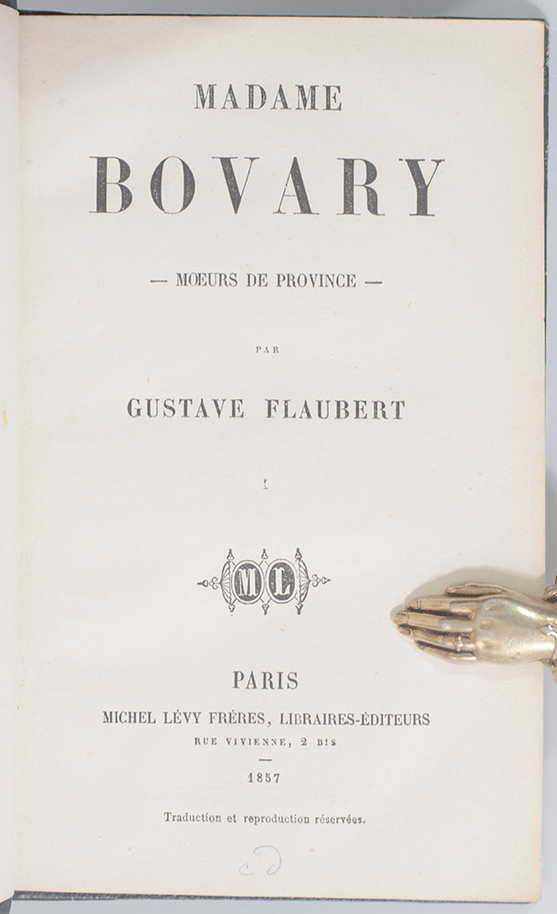 Madame Bovary: Provincial Manners.