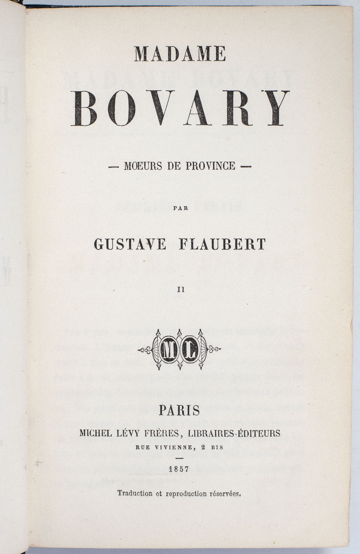Madame Bovary: Provincial Manners.