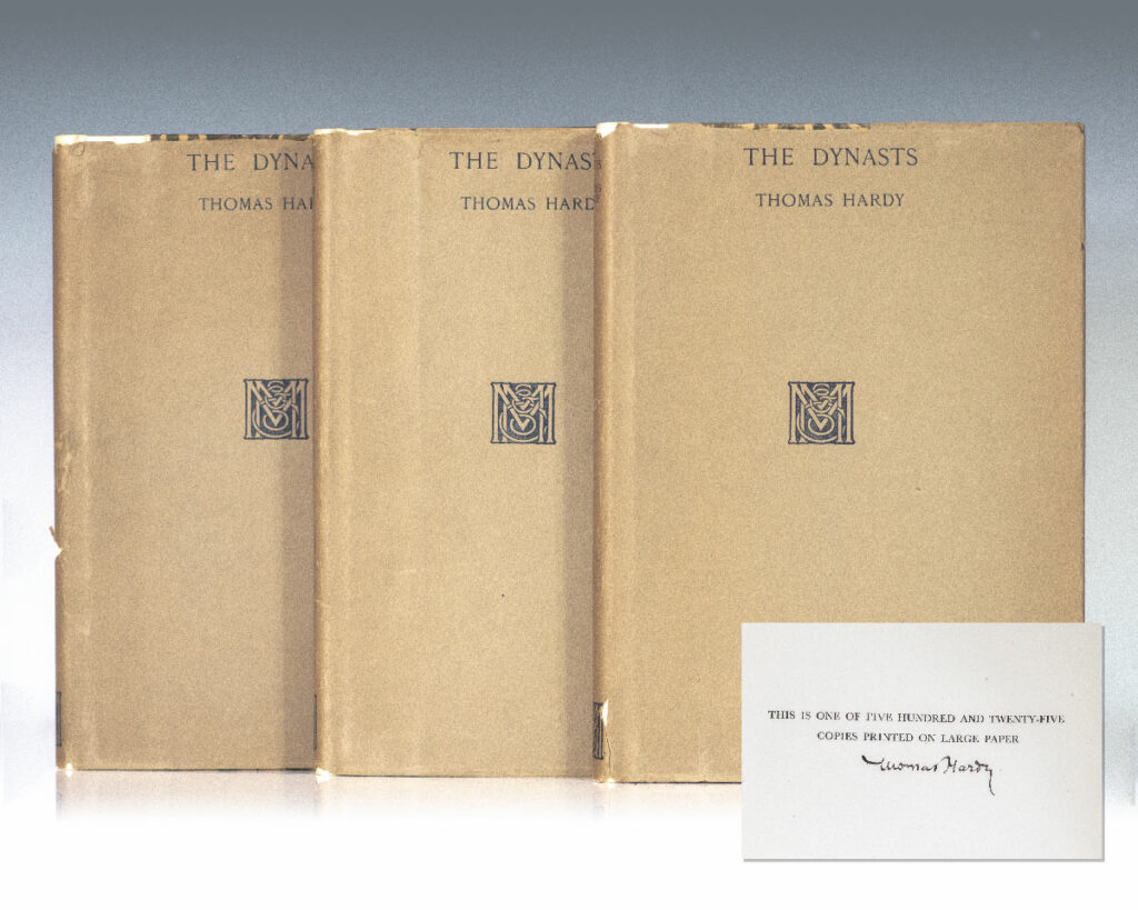 The Dynasts: An Epic-Drama of the War with Napoleon, In Three Parts, Nineteen Acts, and One Hundred and Thirty Scenes, the Time Covered by the Action Being About Ten Years.