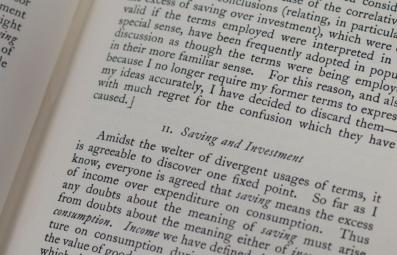 The General Theory of Employment, Interest and Money.
