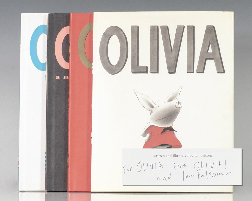 Olivia, Olivia Saves the Circus, Olivia Forms a Band, Olivia Helps With Christmas.