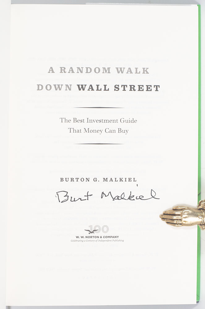 A Random Walk Down Wall Street.
