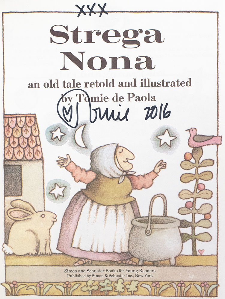 Strega Nona: An Old Tale Retold.