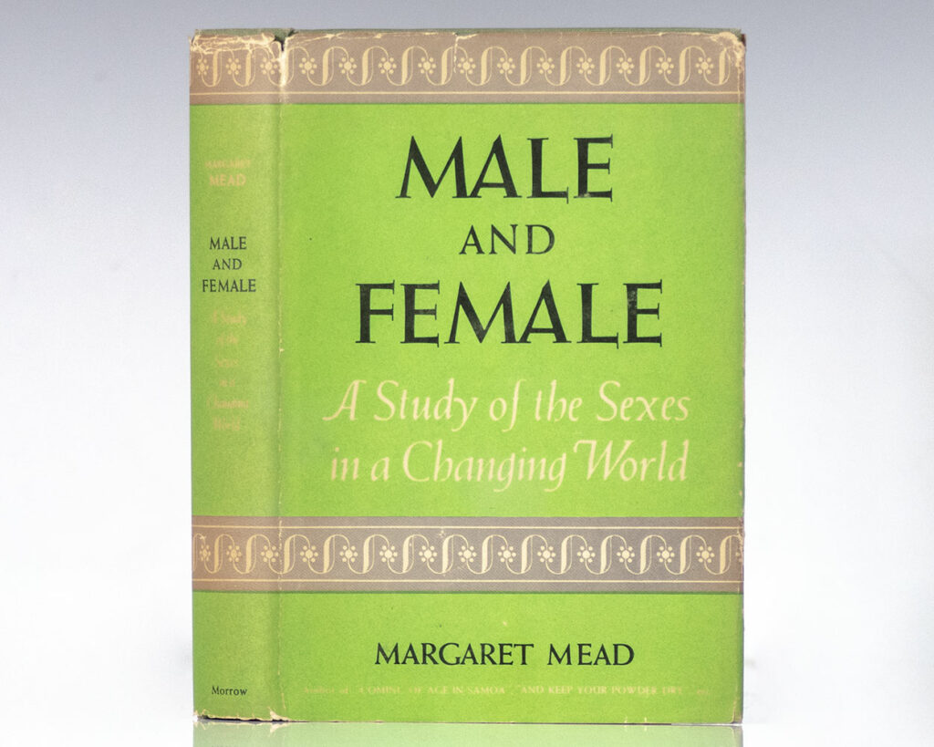 Male and Female: A Study of the Sexes in a Changing World.