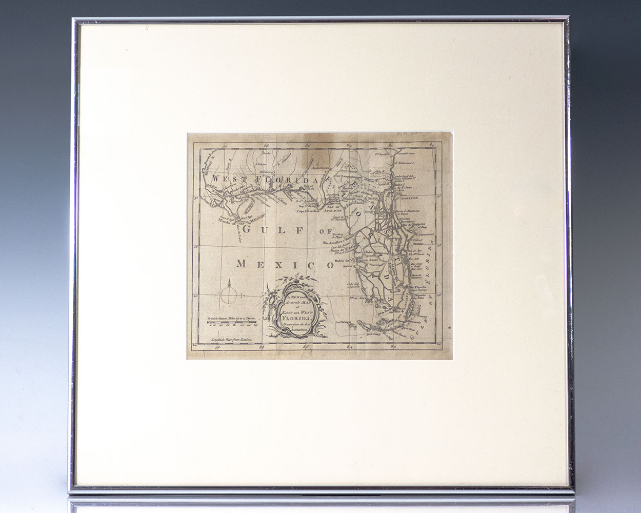 A New and Accurate Map of East and West Florida. Drawn from the best ...