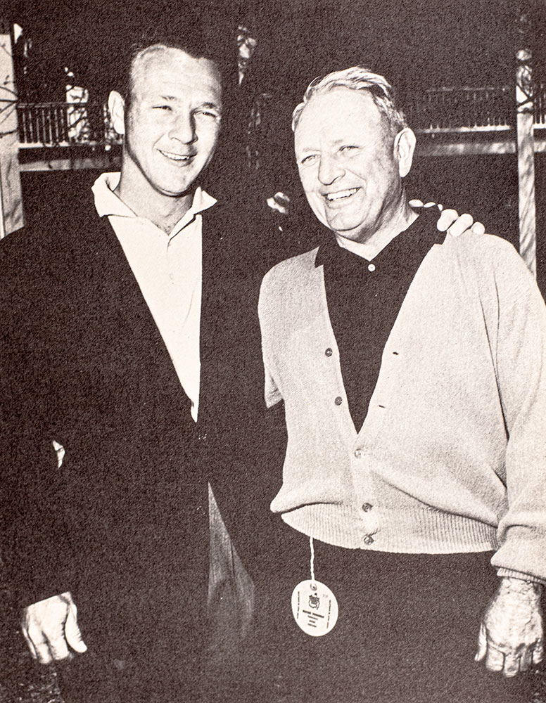 Arnold Palmer’s Golf Book "Hit It Hard!"