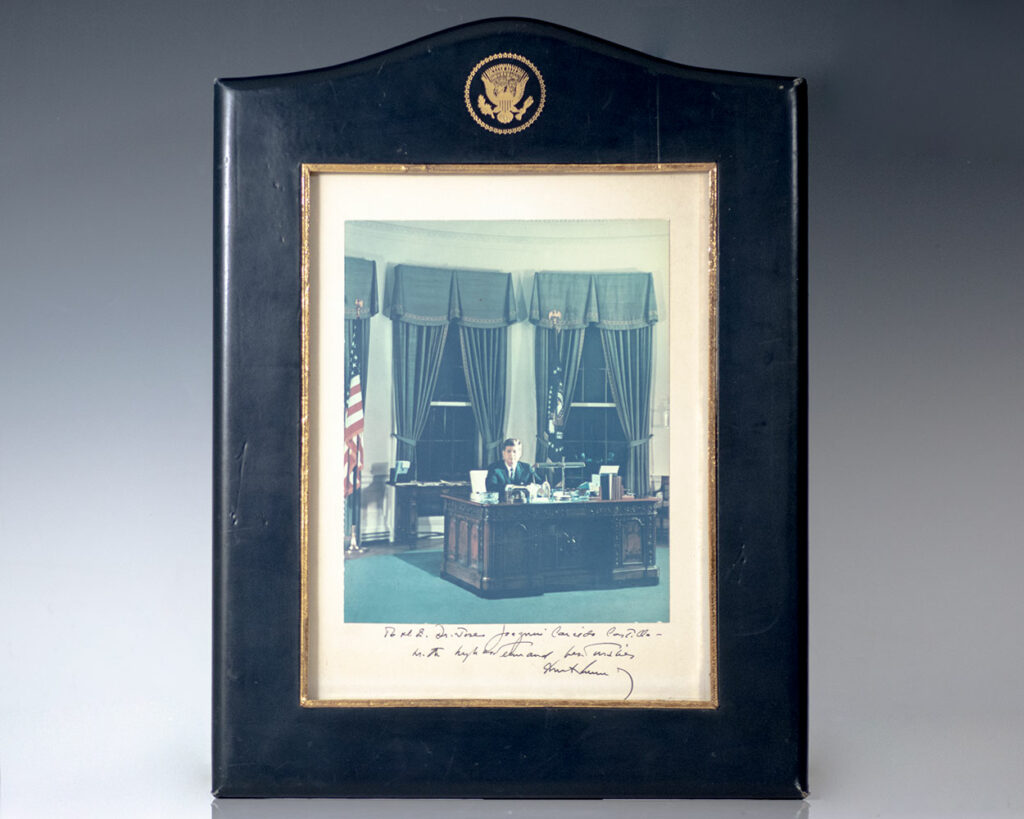 John F. Kennedy Signed Photograph.