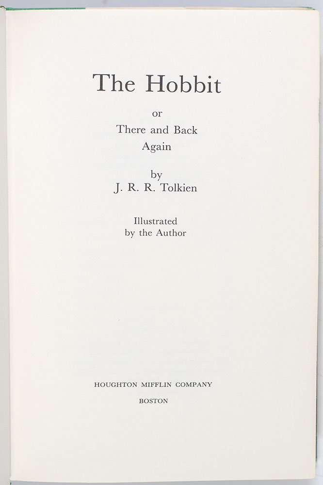 The Hobbit or There and Back Again.