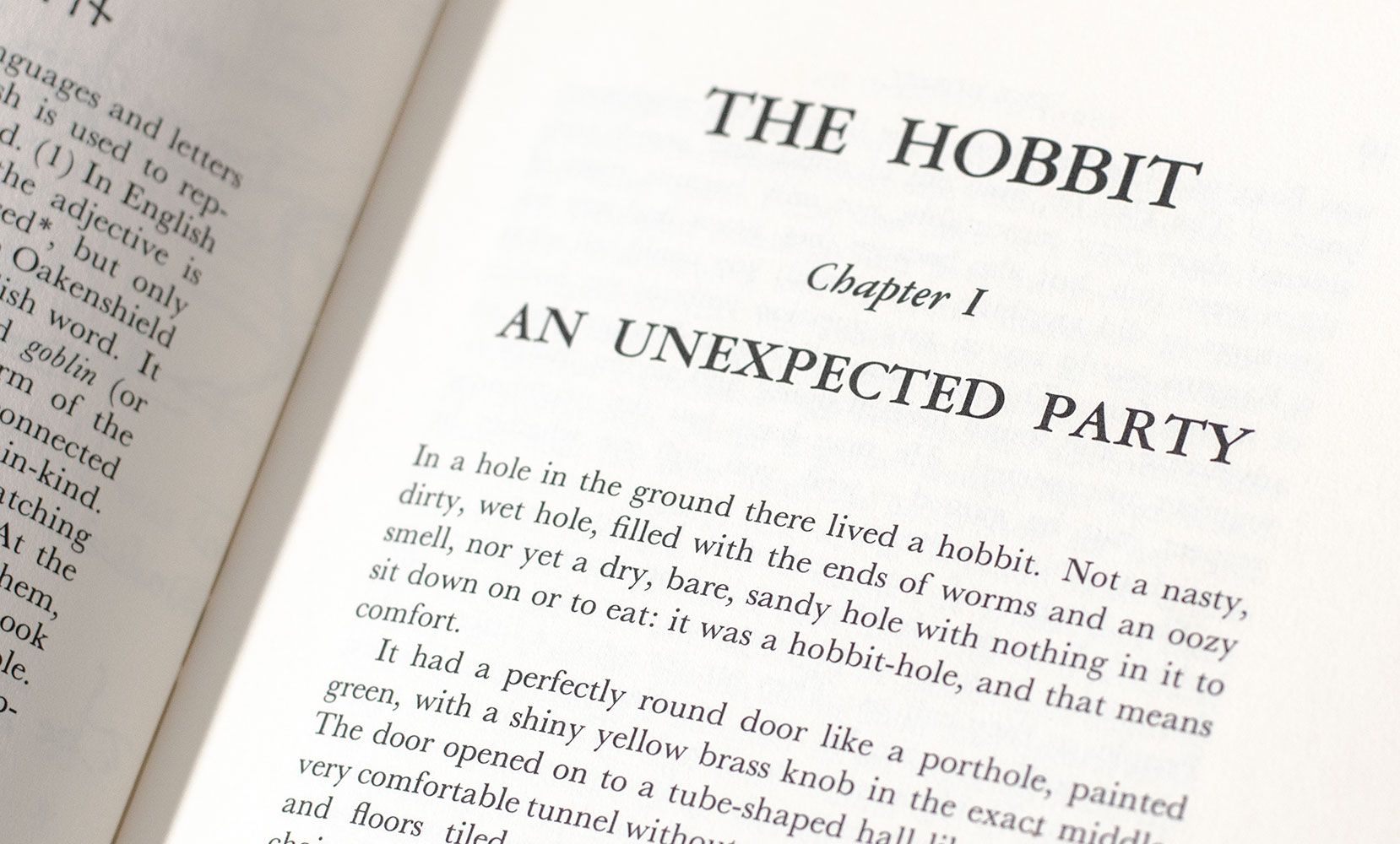 The Hobbit or There and Back Again.