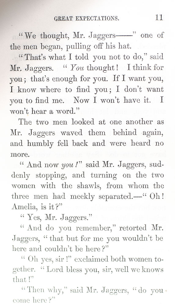 Great Expectations.