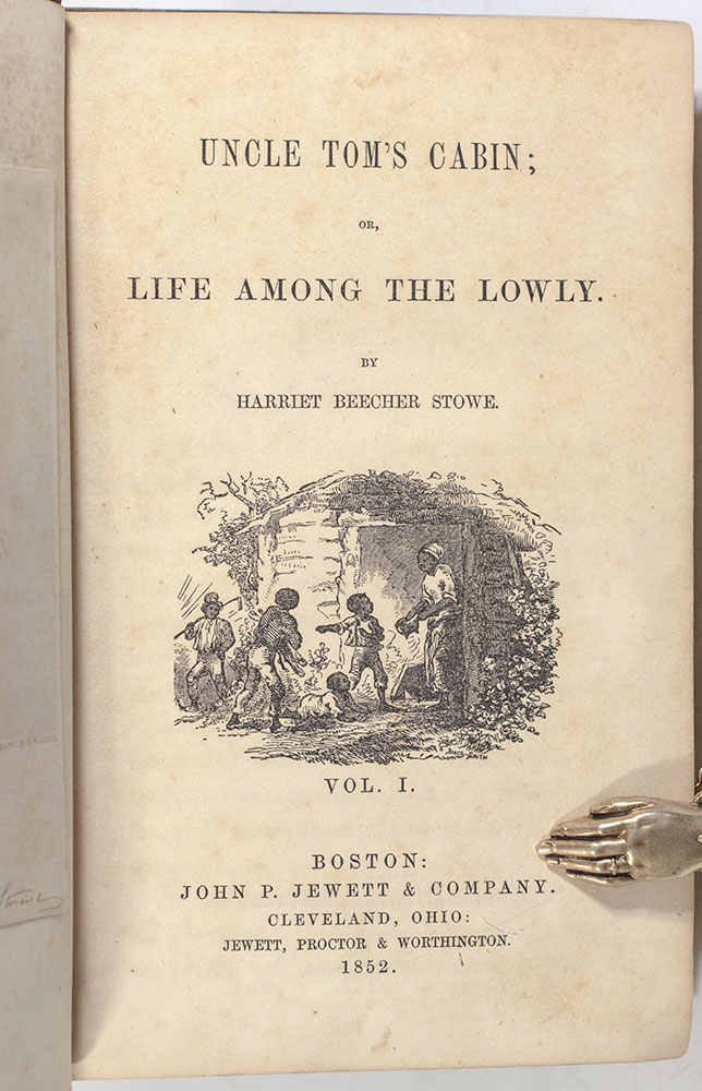 Uncle Tom’s Cabin; Or, Life Among the Lowly.