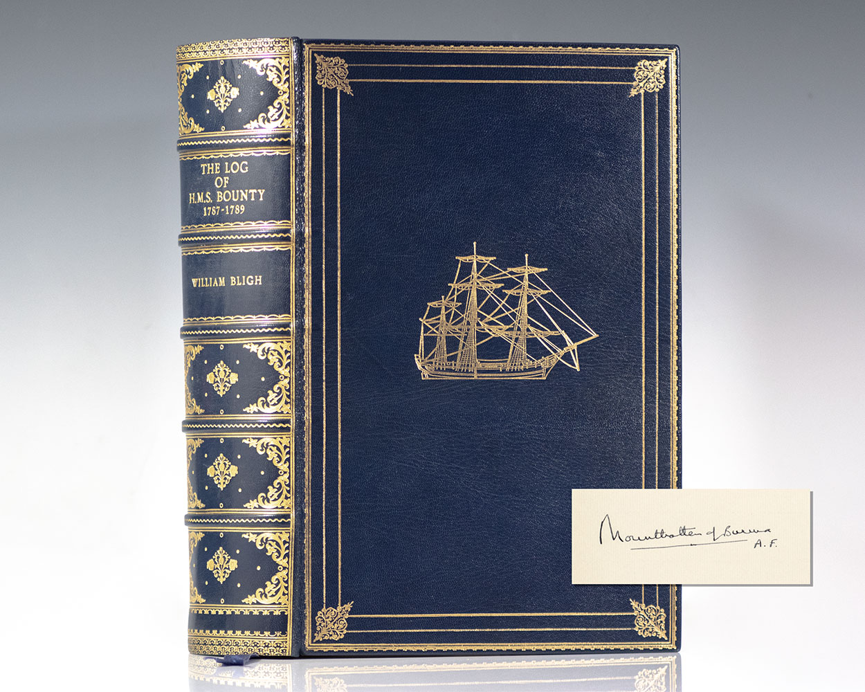 The Log of H.M.S. Bounty 1787-1789. - Raptis Rare Books | Fine