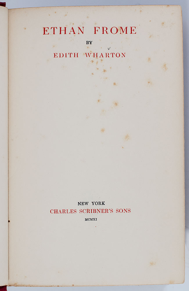 Ethan Frome.