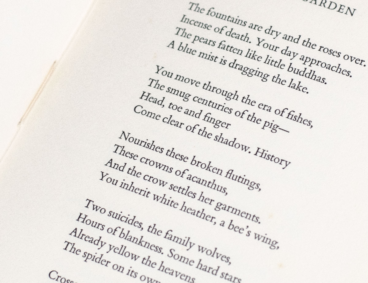 The Colossus and Other Poems.