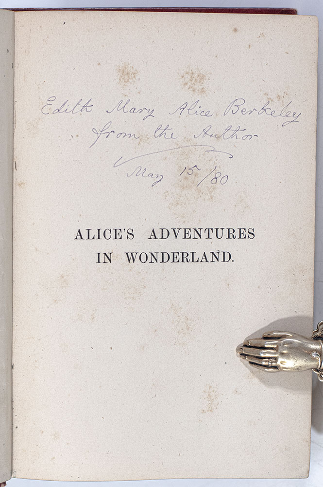 Alice's Adventures In Wonderland and Through.